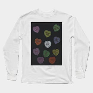 Candy Hearts Long Sleeve T-Shirt